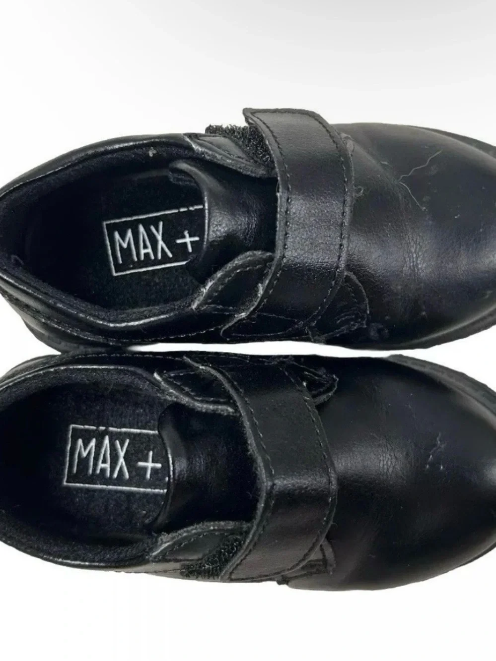 Toddler Boys Max + Jake Black Dress Shoes Size 6